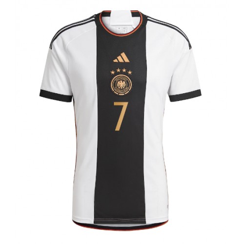 Germany Kai Havertz #7 Replica Home Stadium Shirt World Cup 2022 Short Sleeve